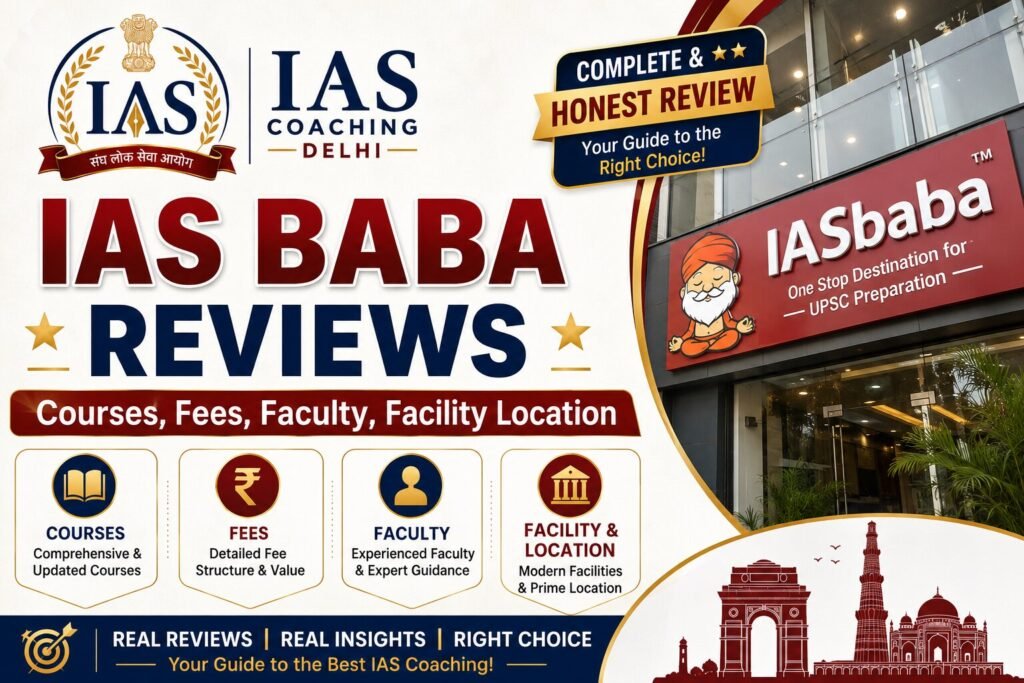 IAS Baba Reviews – Courses, Fees, Faculty, Facility & Location