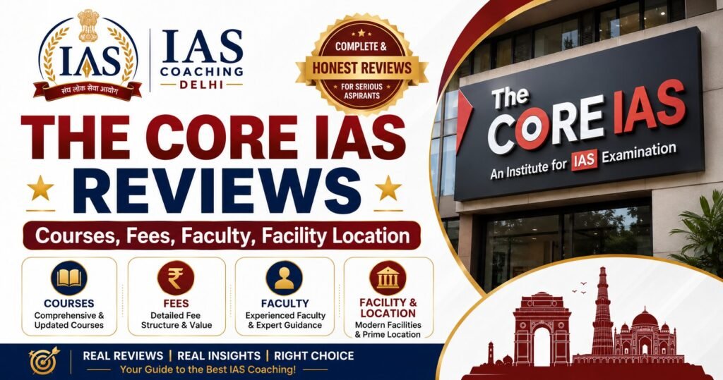 The Core IAS Reviews – Courses, Fees, Faculty & Facility Location