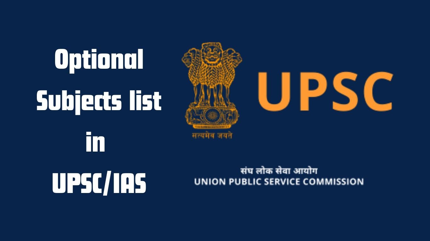 How Many Optional Subjects in UPSC?