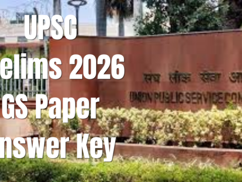 UPSC Prelims 2026 GS Paper Answer Key