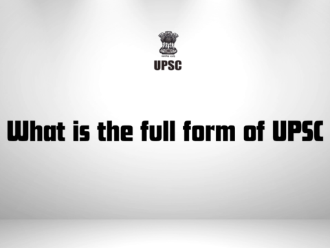 UPSC full form