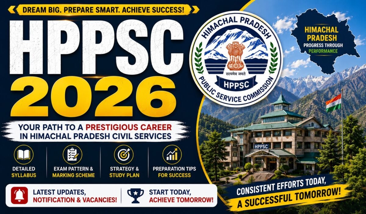 HPPSC 2026 – Notification, Eligibility, Syllabus, Age & Full Guide