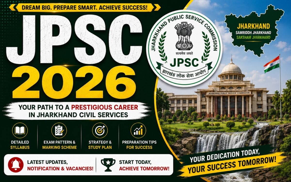 JPSC 2026 – Notification, Eligibility, Syllabus, Age & Full Guide