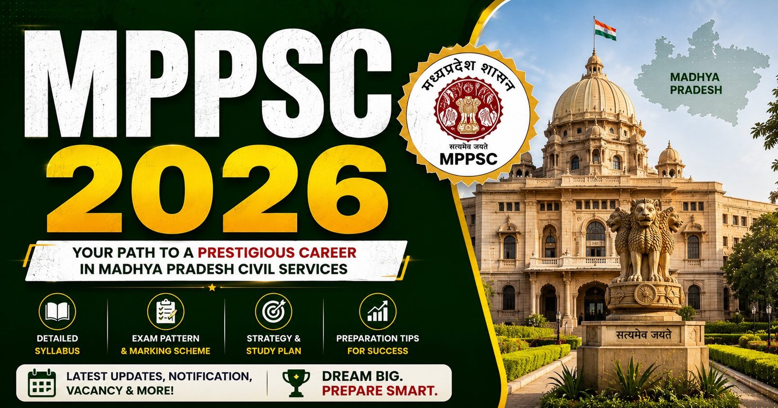 MPPSC 2026 – Notification, Eligibility, Syllabus, Age & Full Guide