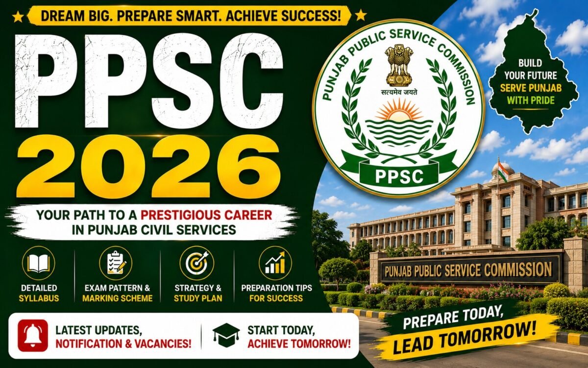 PPSC 2026 – Notification, Eligibility, Syllabus, Age & Full Guide