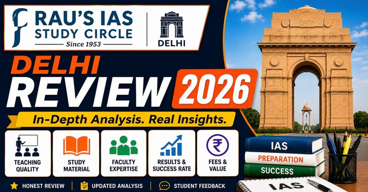 Rau’s IAS Study Circle Delhi Review