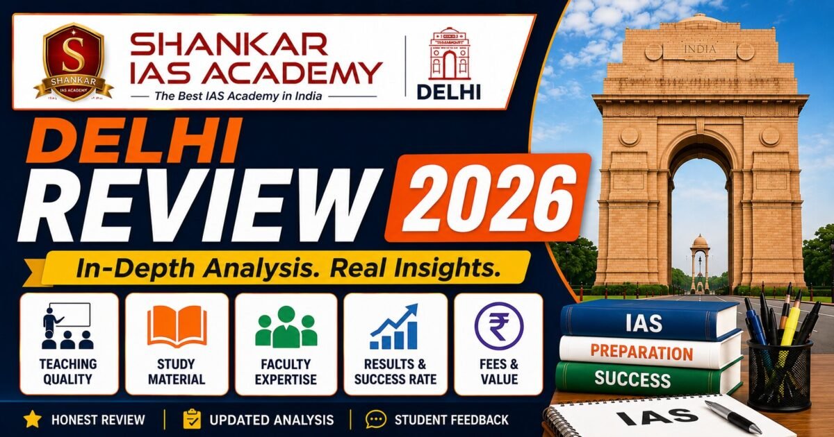 Shankar IAS Academy Delhi Review