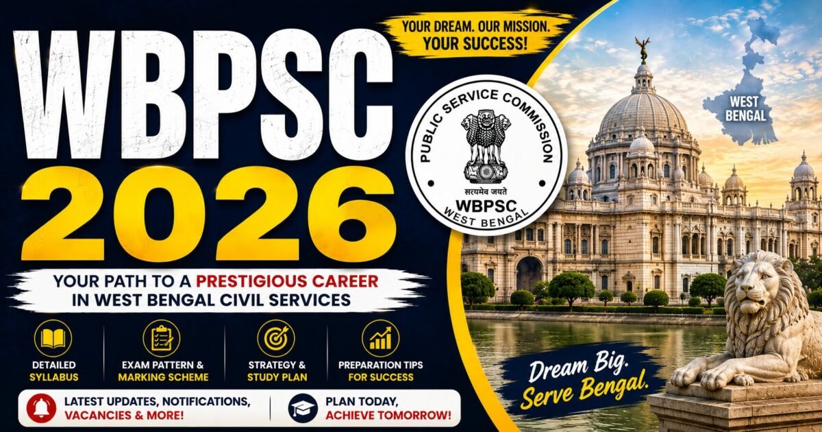 WBPSC 2026 – Notification, Eligibility, Syllabus, Age & Full Guide