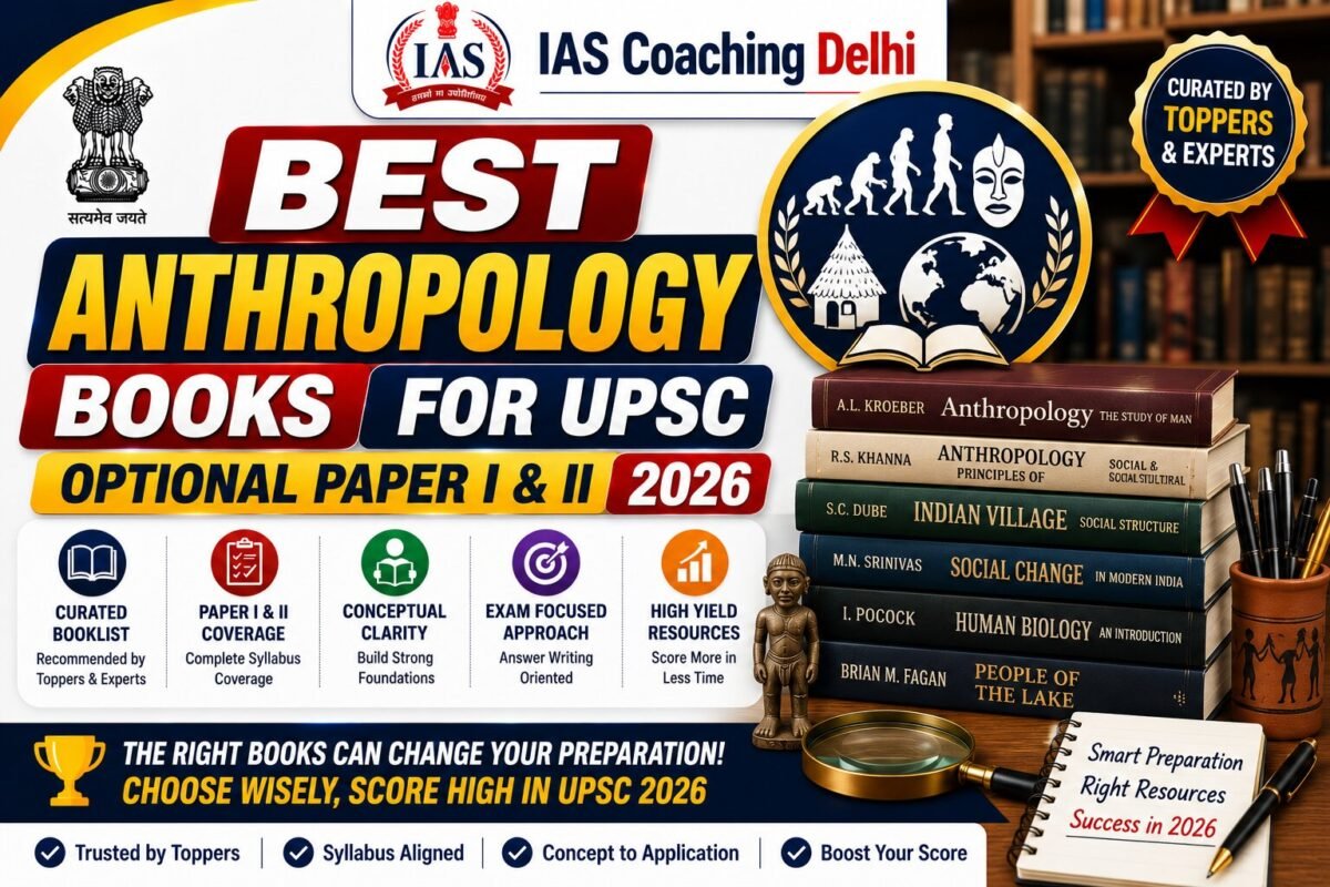 Best Anthropology Books for UPSC