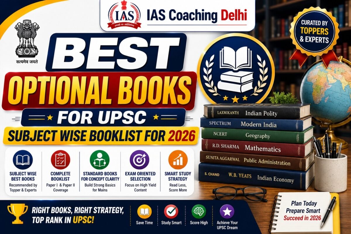 Best Optional Books for UPSC