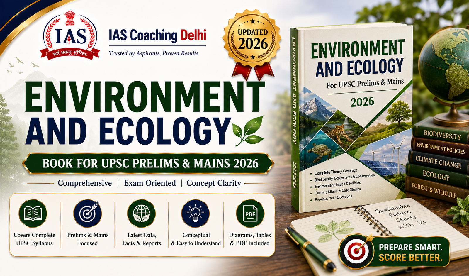 Environment and Ecology Book for UPSC Prelims and Mains 2026