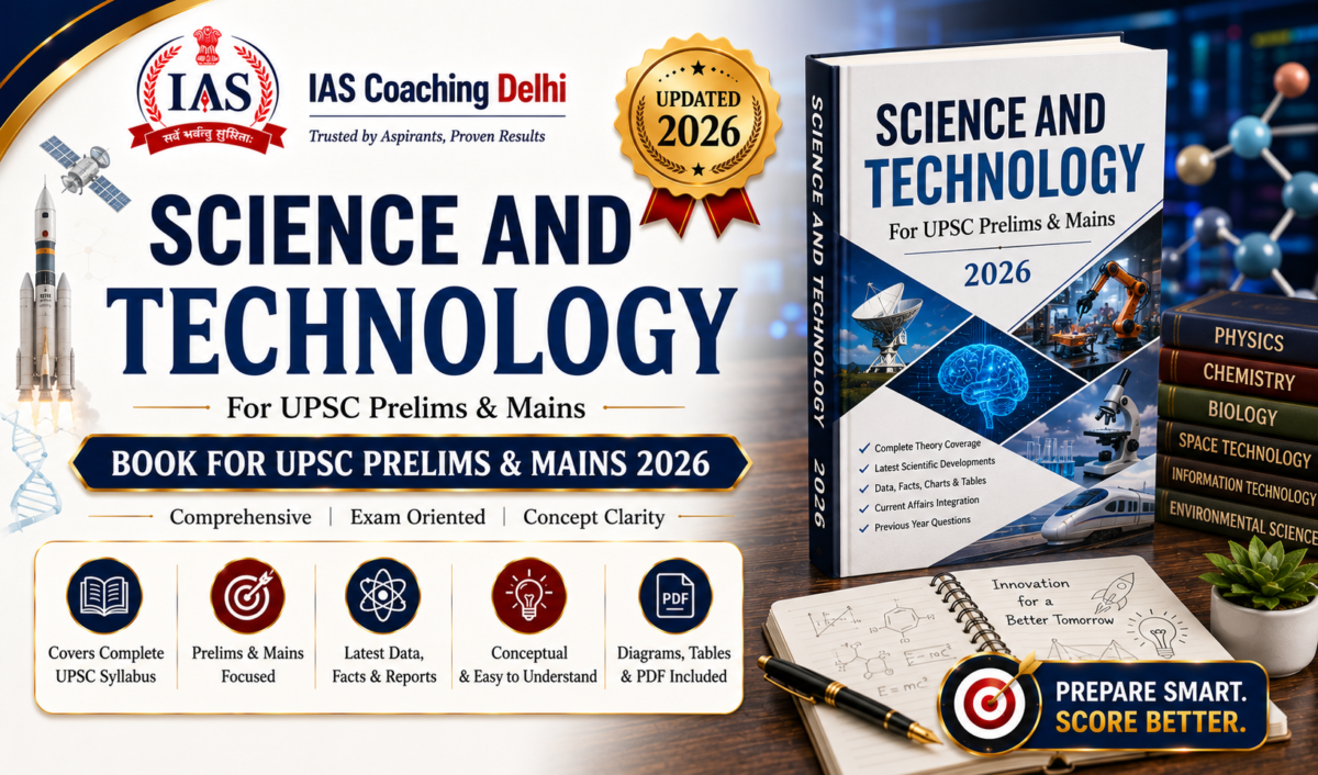 Science and Technology Book for UPSC Prelims and Mains 2026