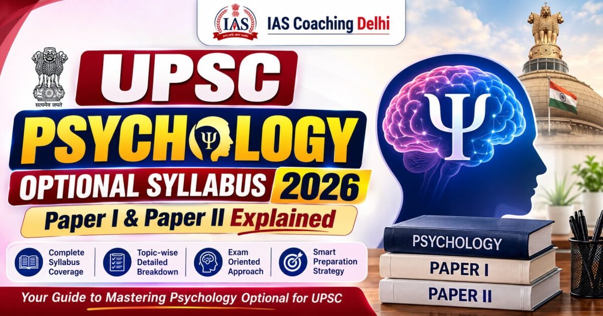 Psychology Optional Syllabus