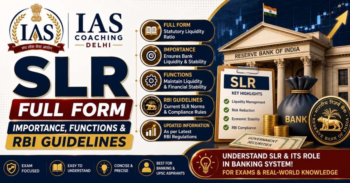 SLR Full Form – Importance, Functions & RBI Guidelines