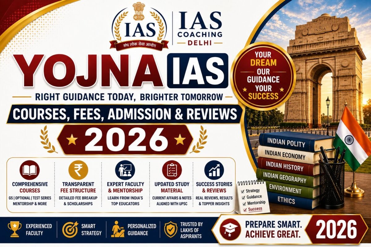 Yojna IAS – Courses, Fees, Admission & Reviews 2026