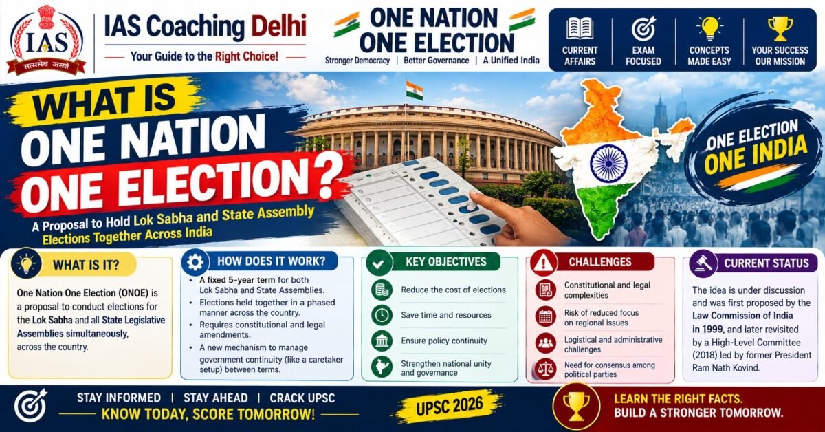 What is One Nation One Election?